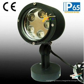 15W Tricolor LED Garden Landscape Lawn Light with Round Base (JP83556)